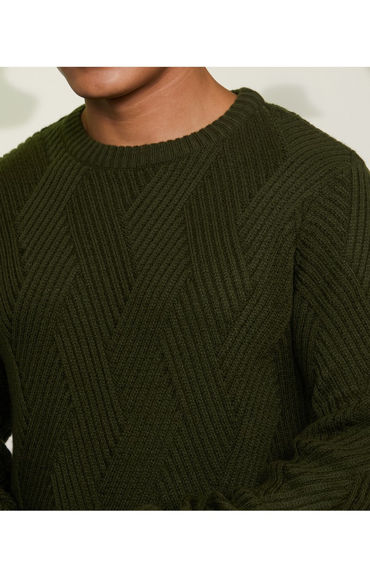 Men's Multicolor Colourblock Sweaters