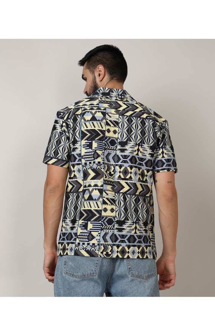 Men's Multicolor Printed Casual Shirts