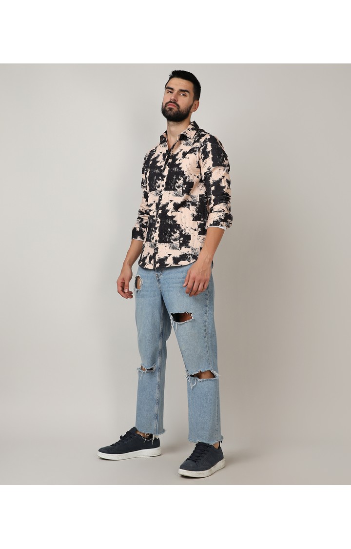 Men's Multicolor Printed Casual Shirts