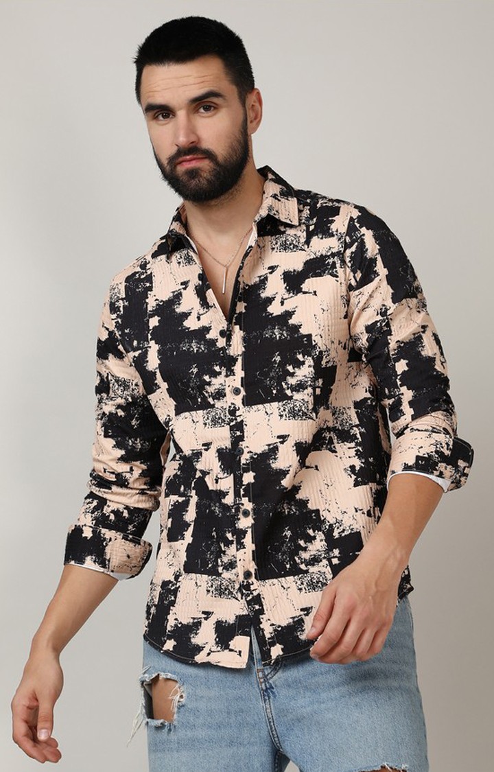 Men's Multicolor Printed Casual Shirts