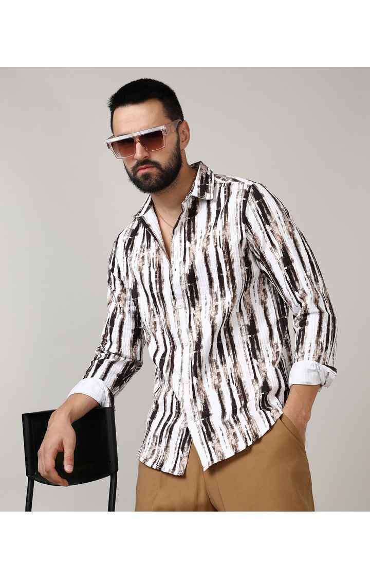 Men's Multicolor Printed Casual Shirts