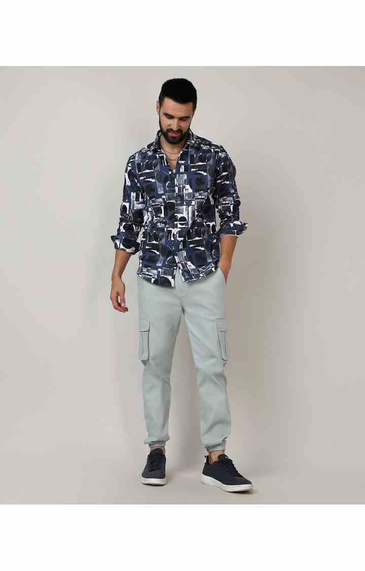 Men's Multicolor Printed Casual Shirts