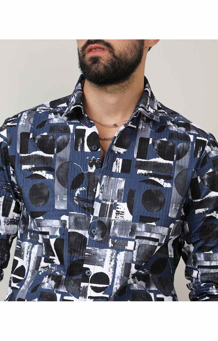 Men's Multicolor Printed Casual Shirts
