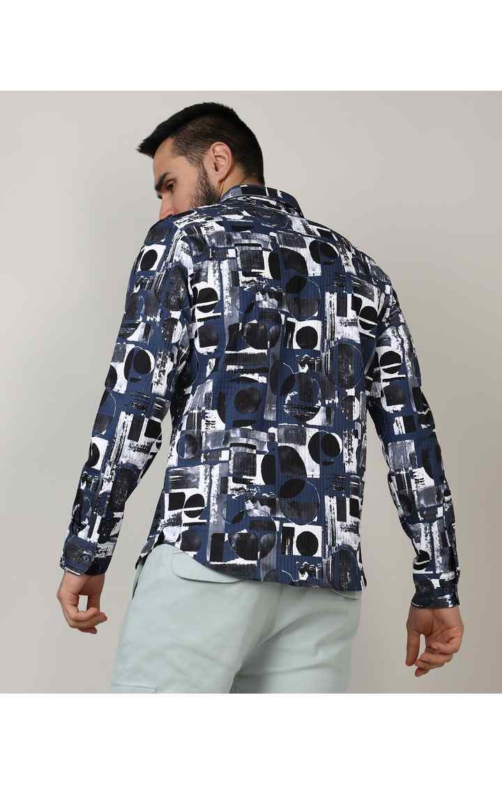 Men's Multicolor Printed Casual Shirts