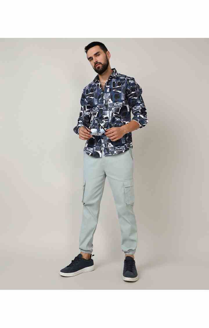 Men's Multicolor Printed Casual Shirts