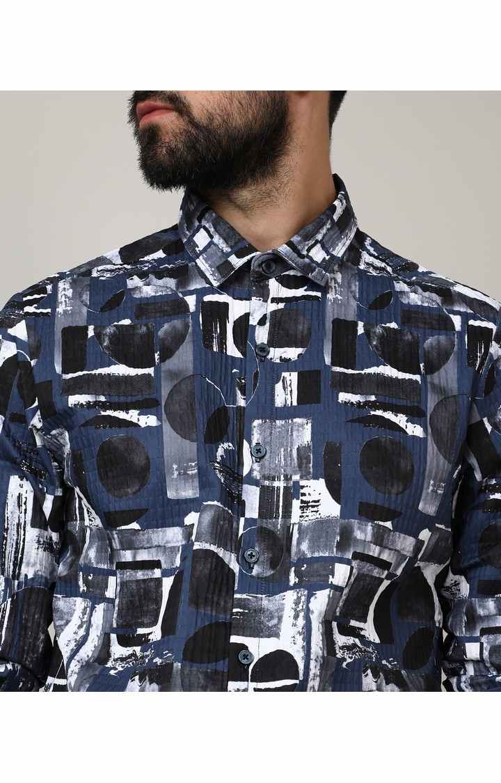 Men's Multicolor Printed Casual Shirts
