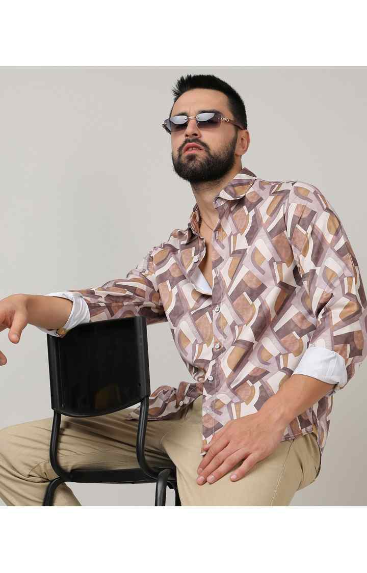 Men's Multicolor Printed Casual Shirts