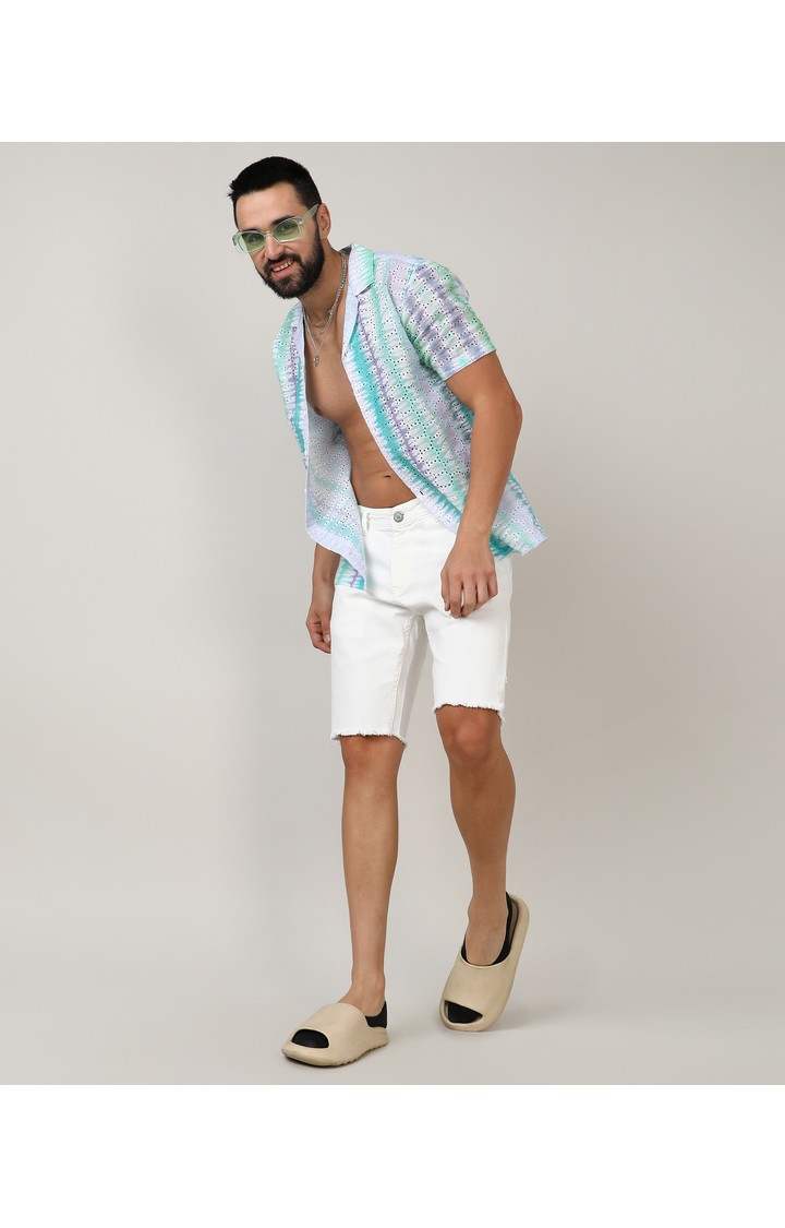 Men's Multicolor Printed Casual Shirts