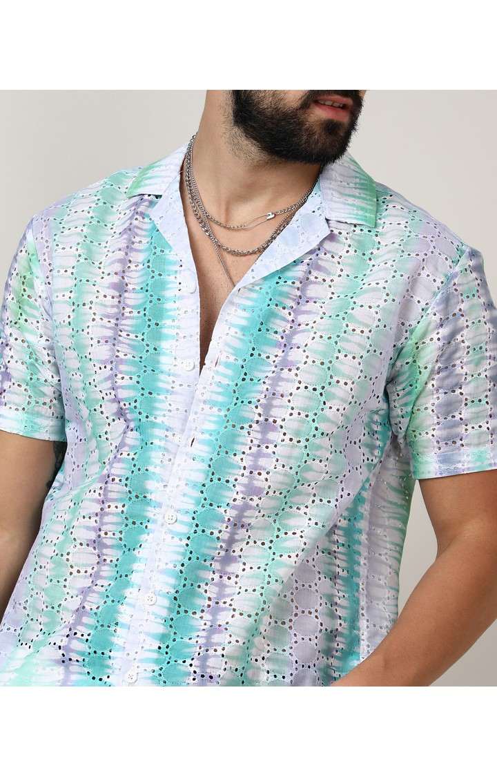 Men's Multicolor Printed Casual Shirts