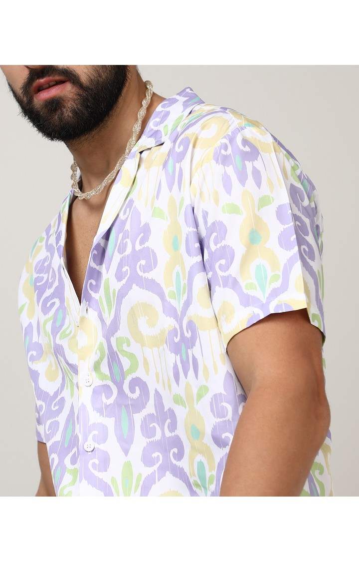 Men's Multicolor Printed Casual Shirts