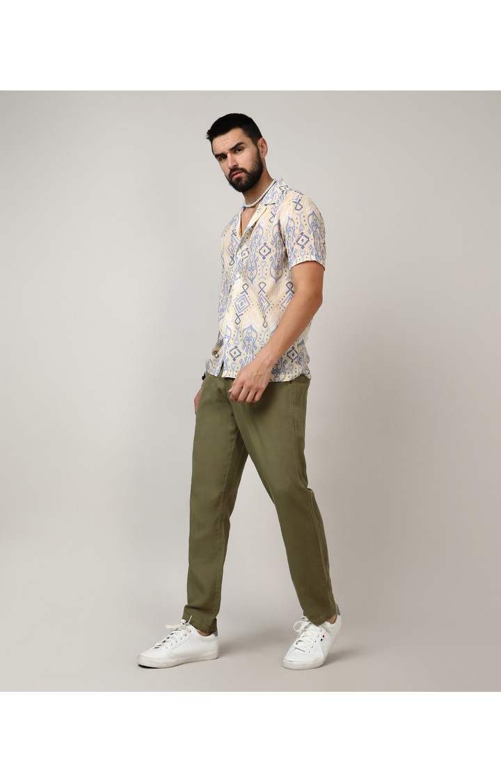 Men's Multicolor Printed Casual Shirts