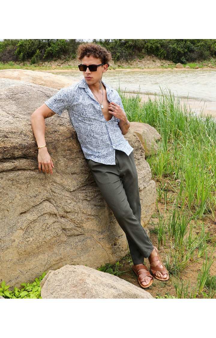 Men's Multicolor Printed Casual Shirts