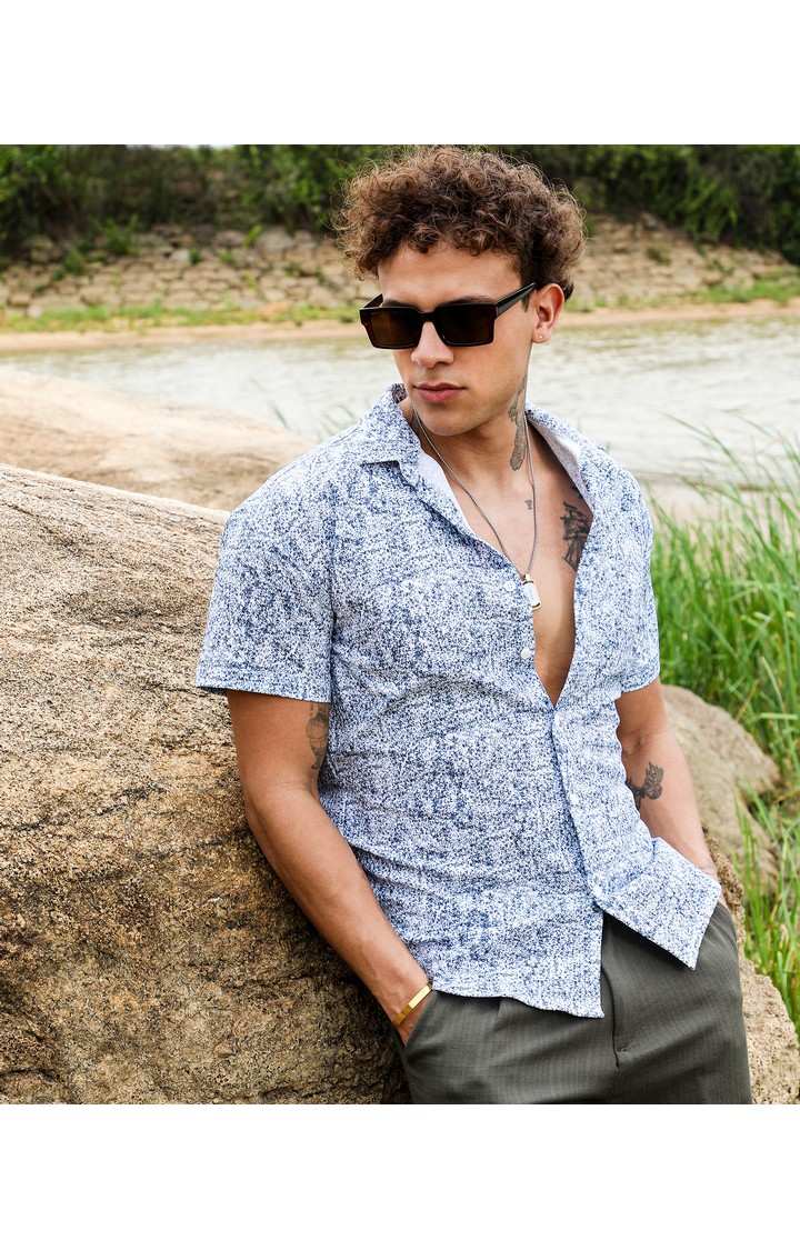 Men's Multicolor Printed Casual Shirts