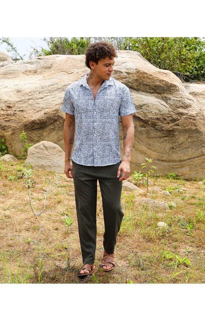 Men's Multicolor Printed Casual Shirts