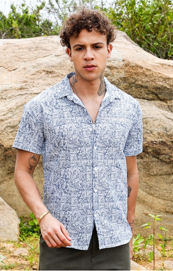 Men's Multicolor Printed Casual Shirts