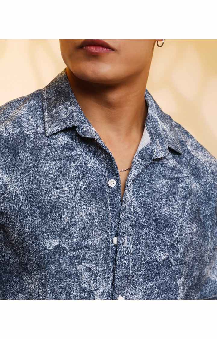 Men's Multicolor Colourblock Casual Shirts