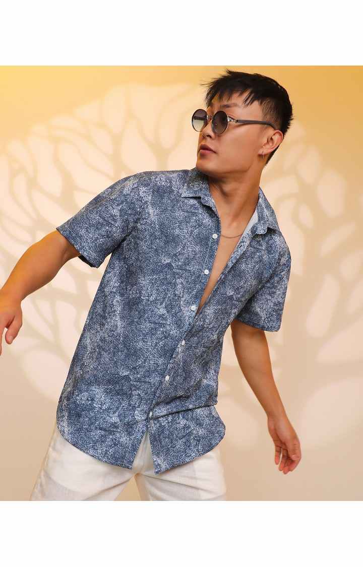 Men's Multicolor Colourblock Casual Shirts