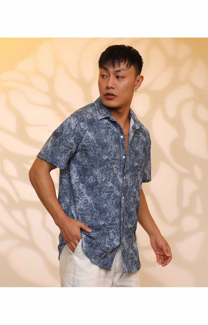 Men's Multicolor Colourblock Casual Shirts