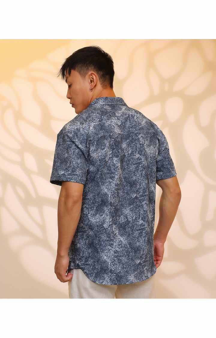 Men's Multicolor Colourblock Casual Shirts