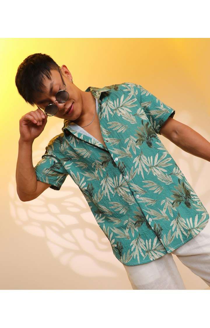 Men's Multicolor Printed Casual Shirts
