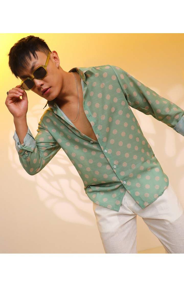 Men's Multicolor Printed Casual Shirts