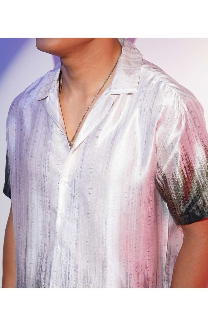 Men's Multicolor Printed Casual Shirts