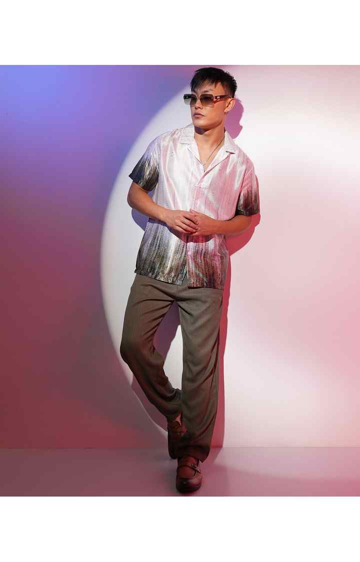 Men's Multicolor Printed Casual Shirts