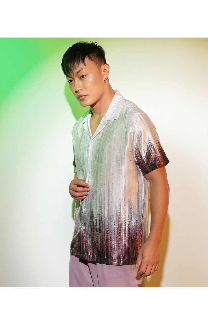 Men's Multicolor Printed Casual Shirts