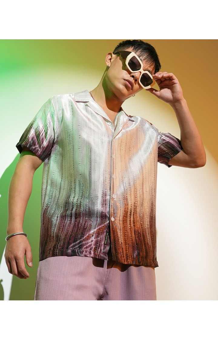 Men's Multicolor Printed Casual Shirts