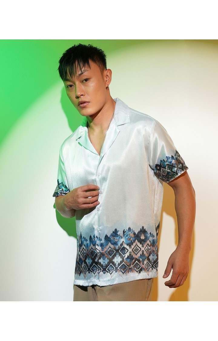 Men's Multicolor Printed Casual Shirts