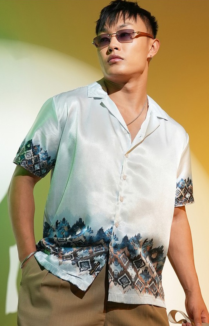 Men's Multicolor Printed Casual Shirts