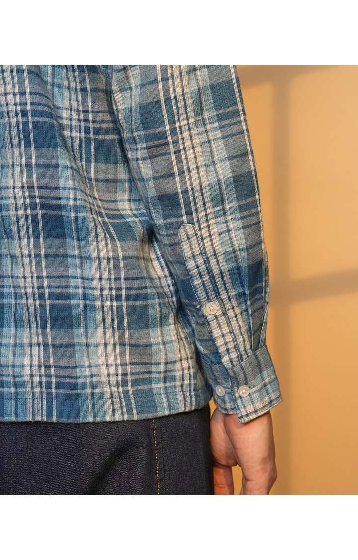 Men's Multicolor Checked Casual Shirts