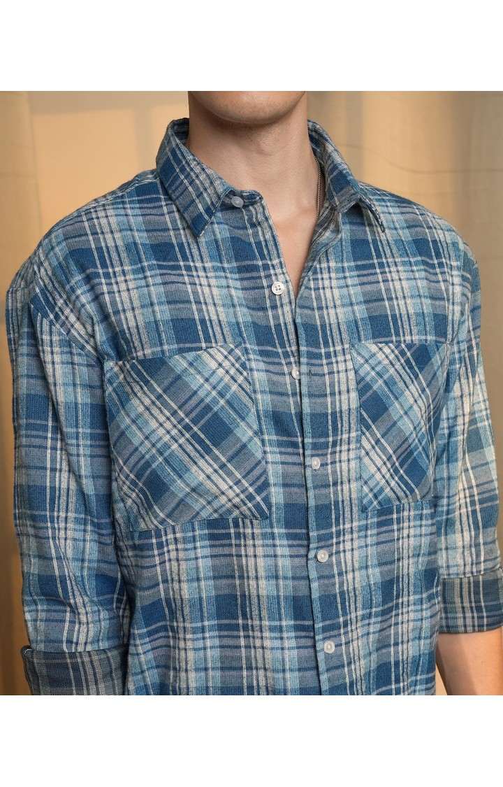 Men's Multicolor Checked Casual Shirts