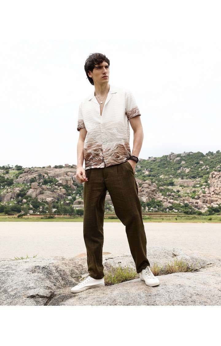 Men's Multicolor Printed Casual Shirts