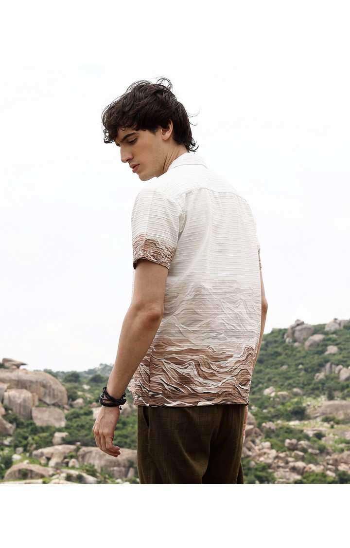 Men's Multicolor Printed Casual Shirts