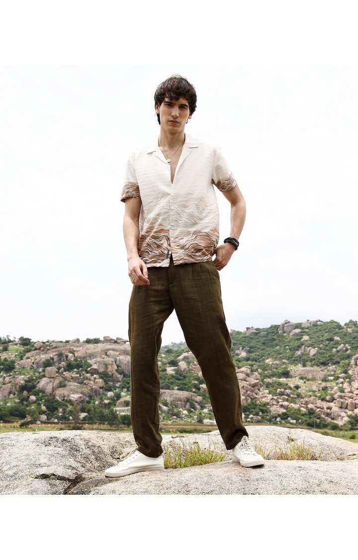 Men's Multicolor Printed Casual Shirts