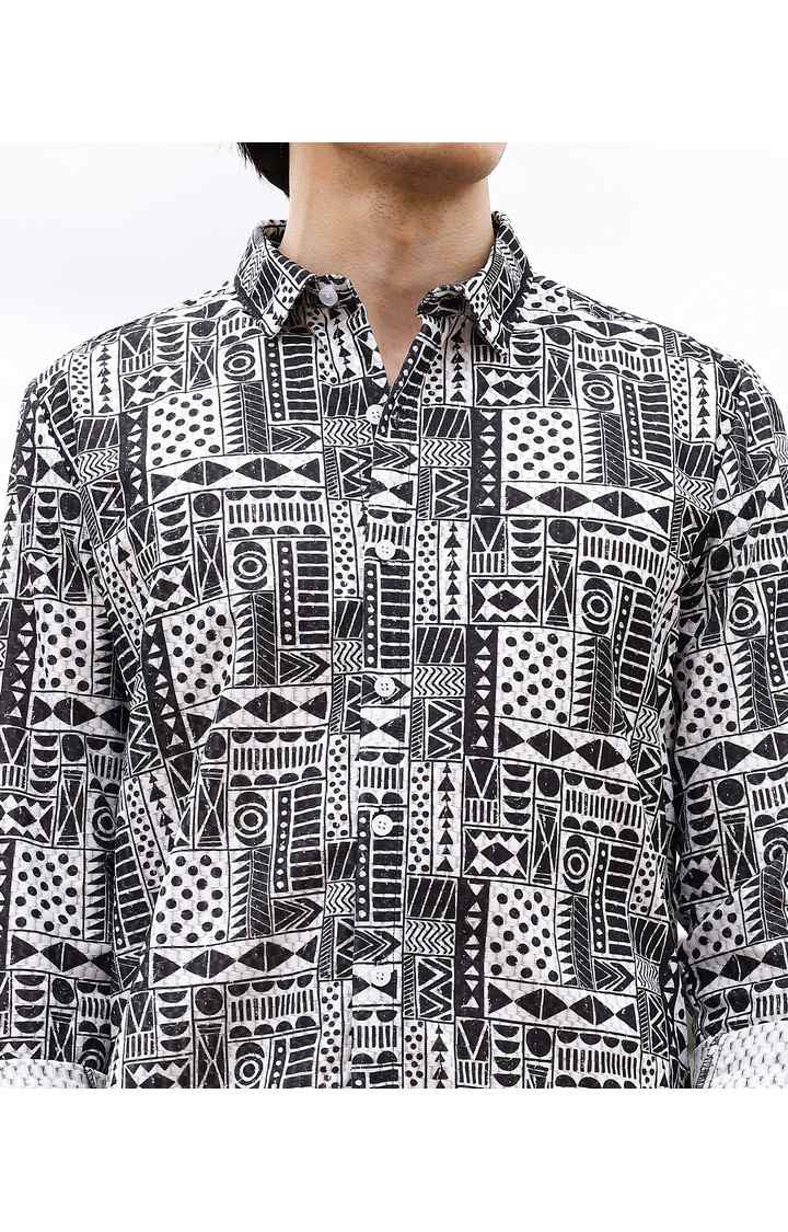 Men's Multicolor Printed Casual Shirts