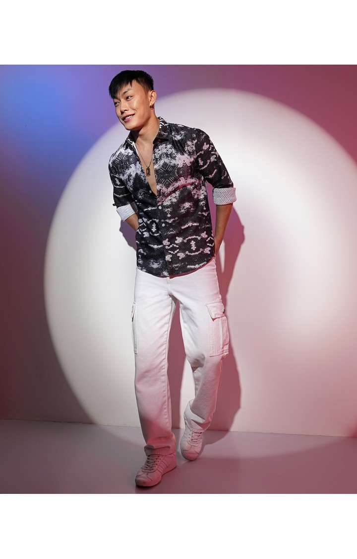 Men's Multicolor Printed Casual Shirts