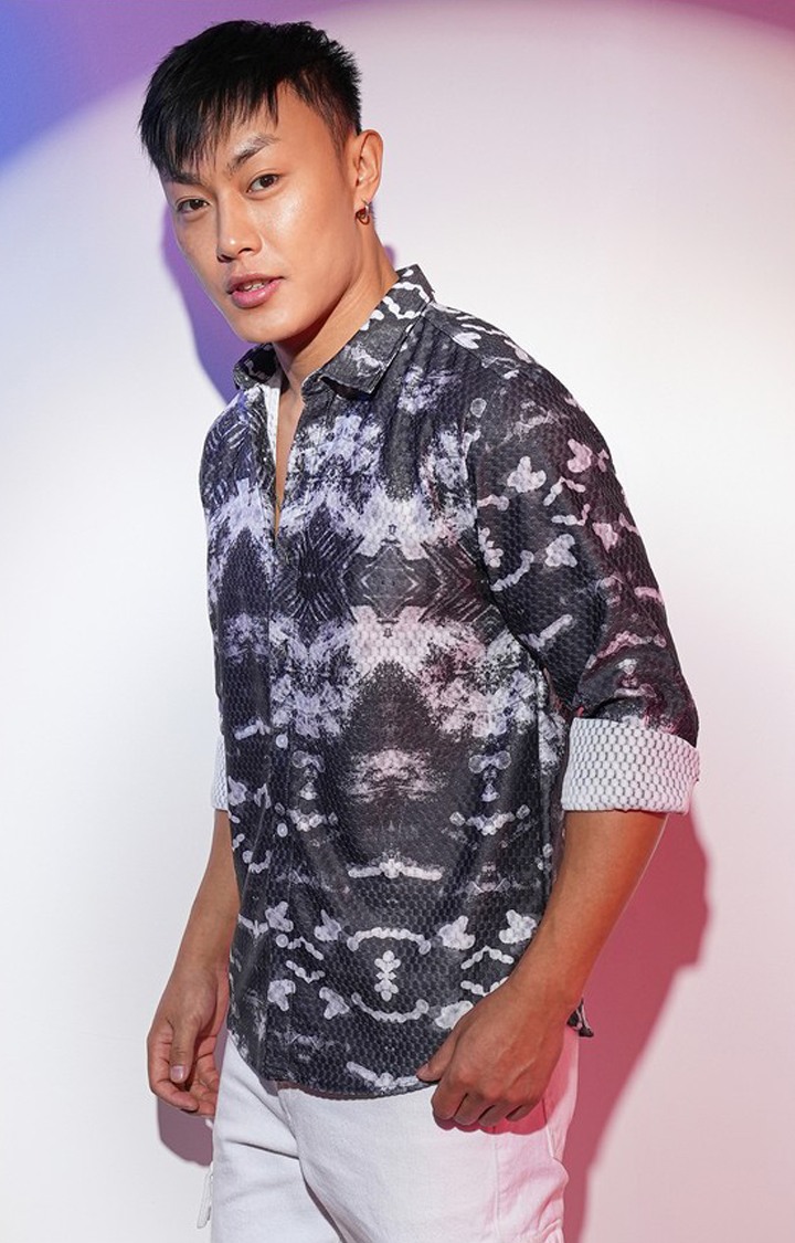 Men's Multicolor Printed Casual Shirts