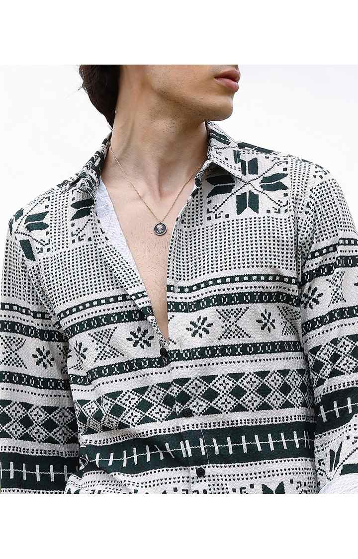 Men's Multicolor Printed Casual Shirts
