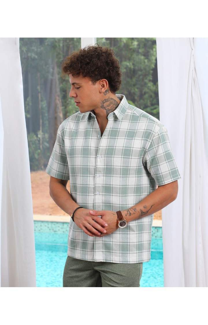 Men's Multicolor Checked Casual Shirts