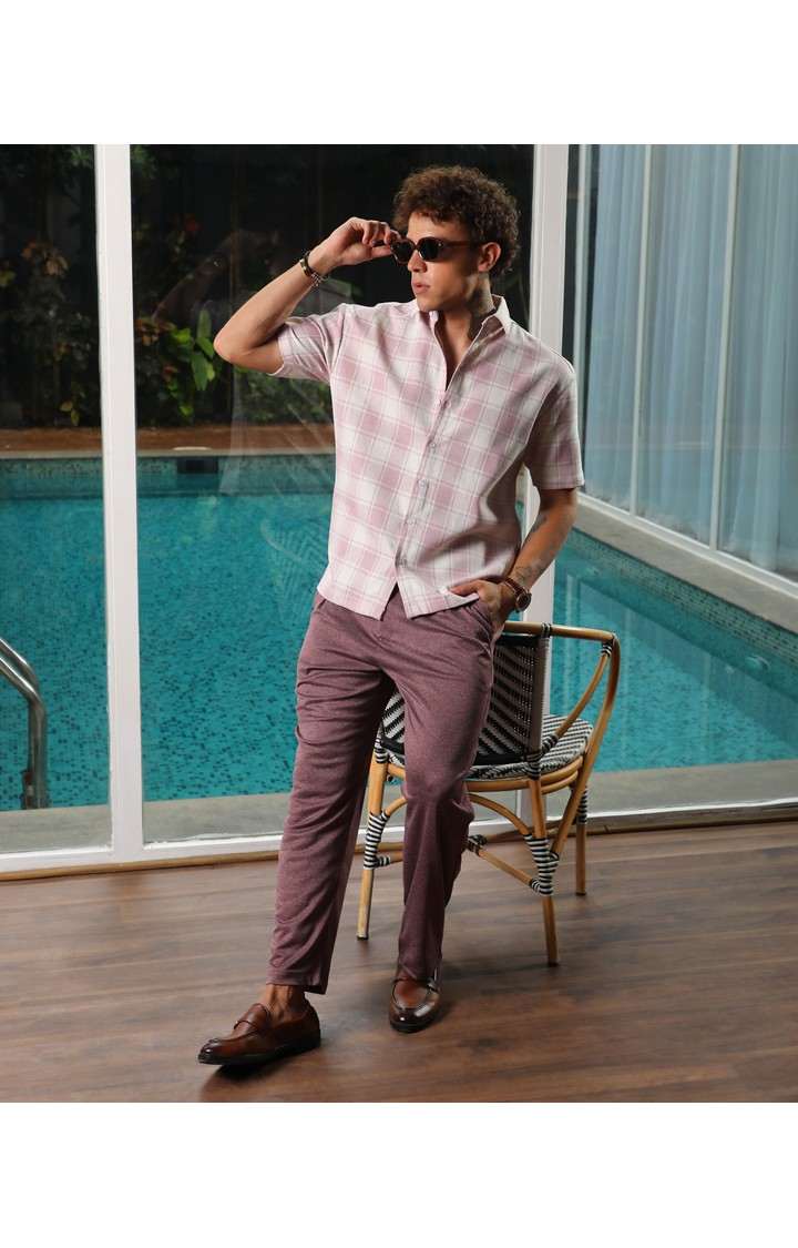 Men's Multicolor Checked Casual Shirts