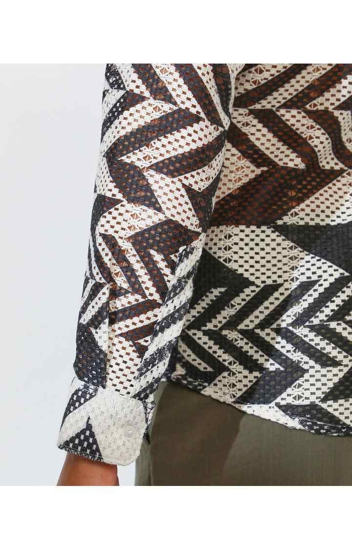 Men's Multicolor Printed Casual Shirts