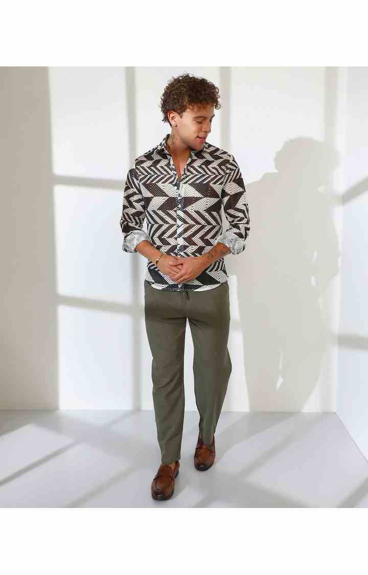 Men's Multicolor Printed Casual Shirts