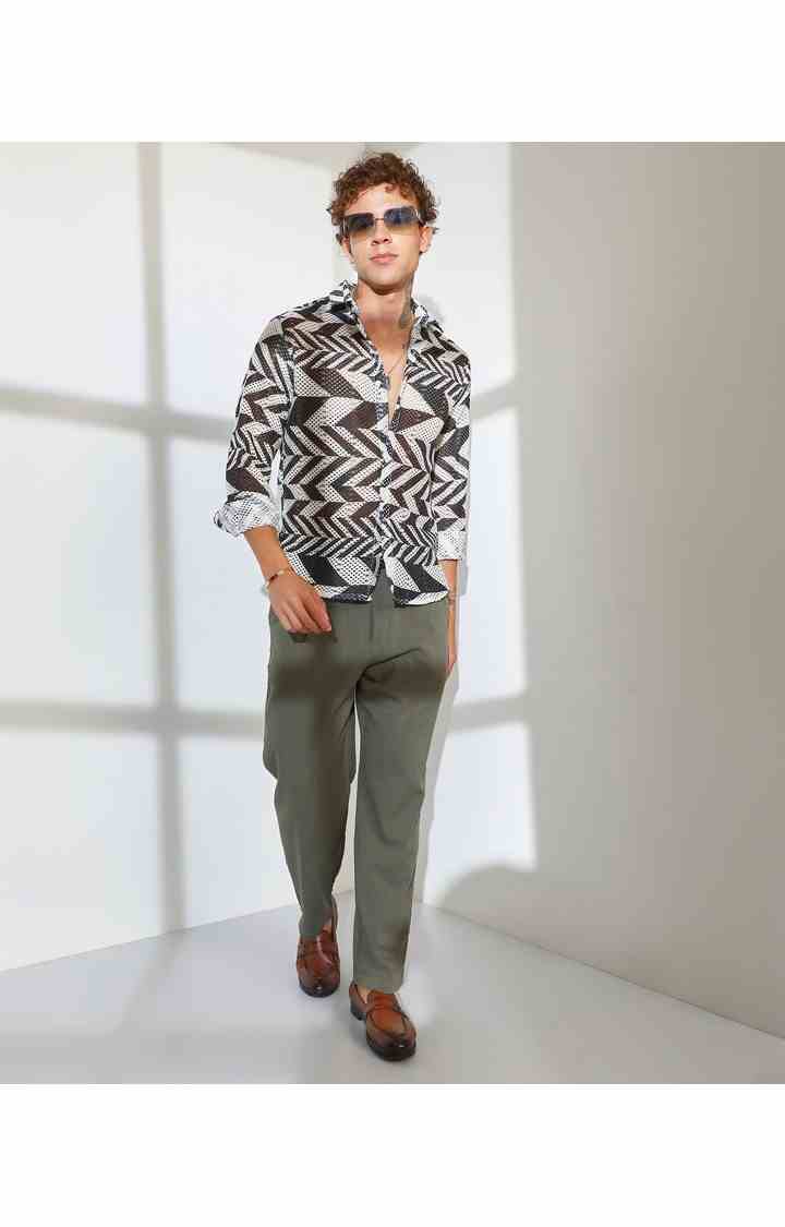 Men's Multicolor Printed Casual Shirts