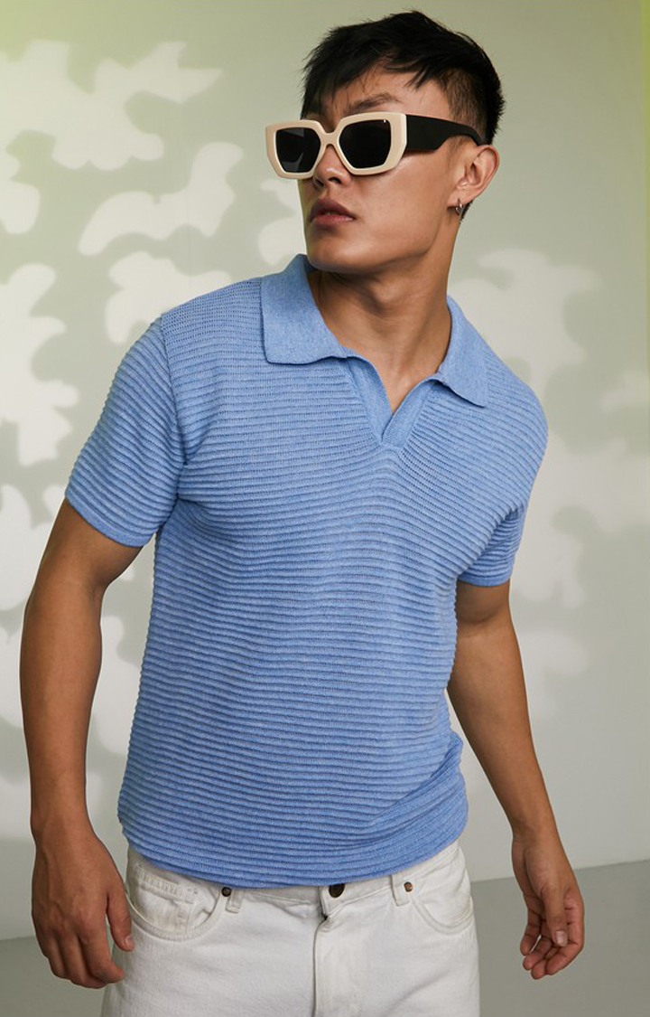 Men's Red Solid T-Shirts