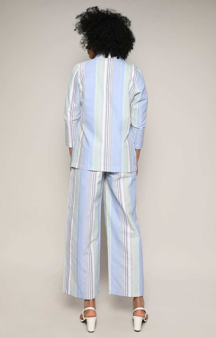 Women's Multi Striped Co-ords