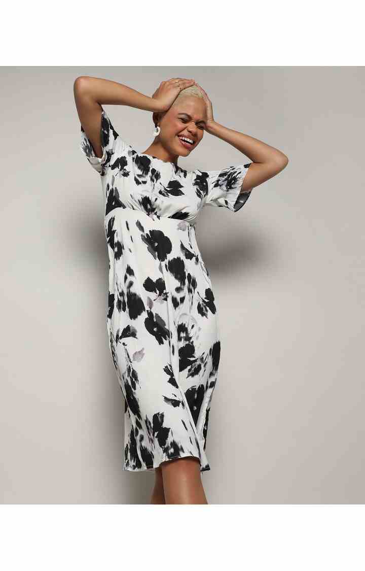 Women's Multicolor Printed Dresses