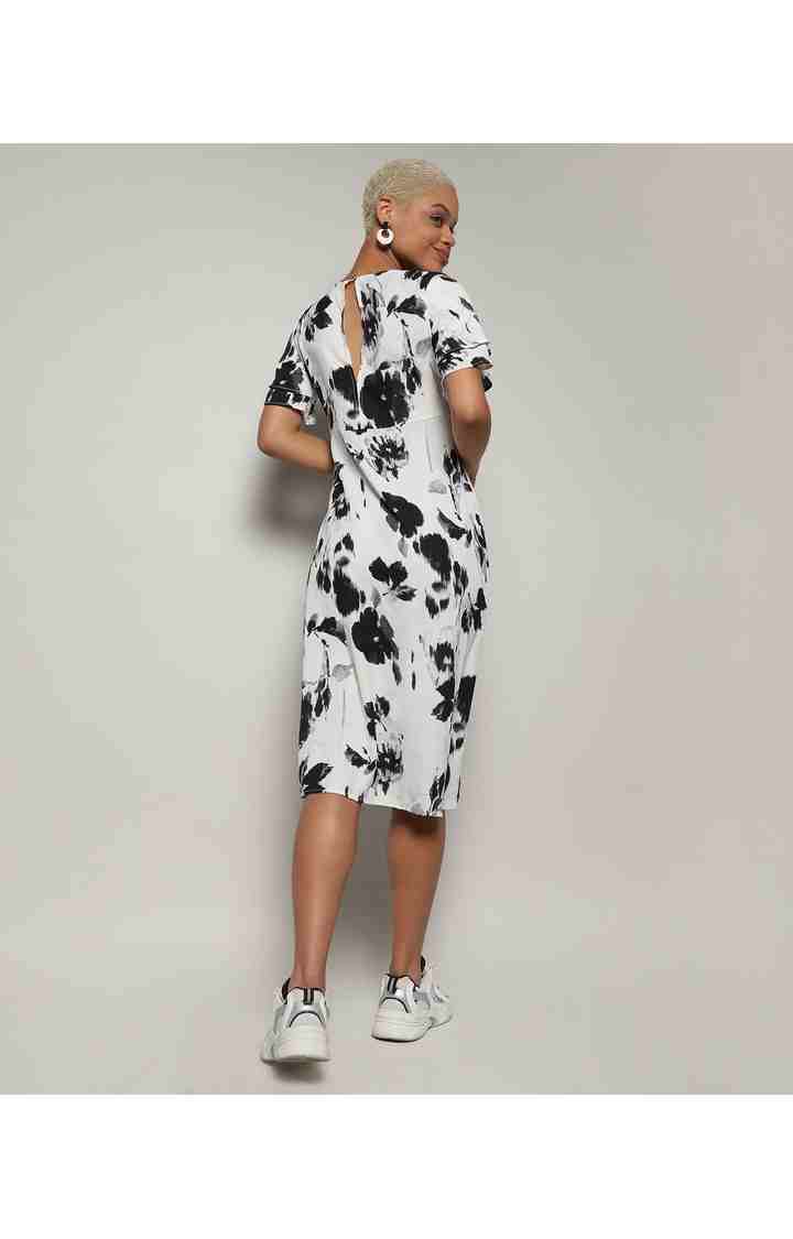 Women's Multicolor Printed Dresses
