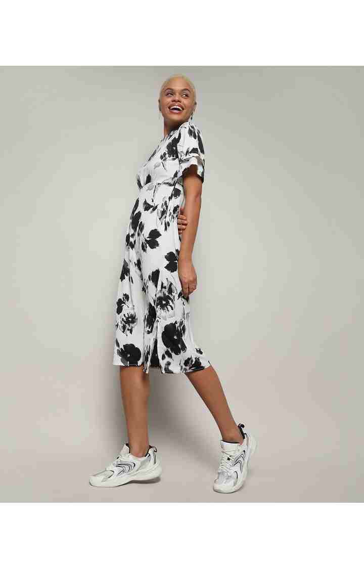 Women's Multicolor Printed Dresses